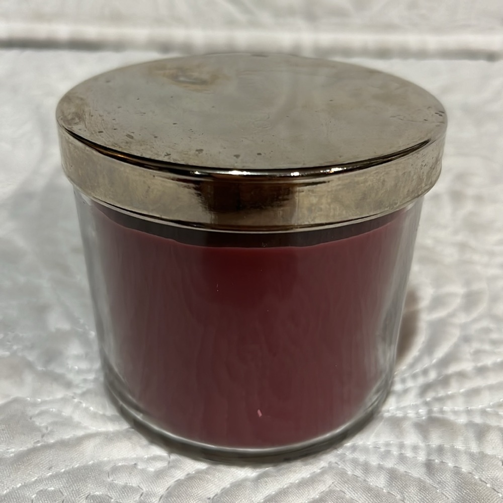 BB&W frosted cranberry theee wick and‎ cranberry woods single wick candles, new - Picture 10 of 15
